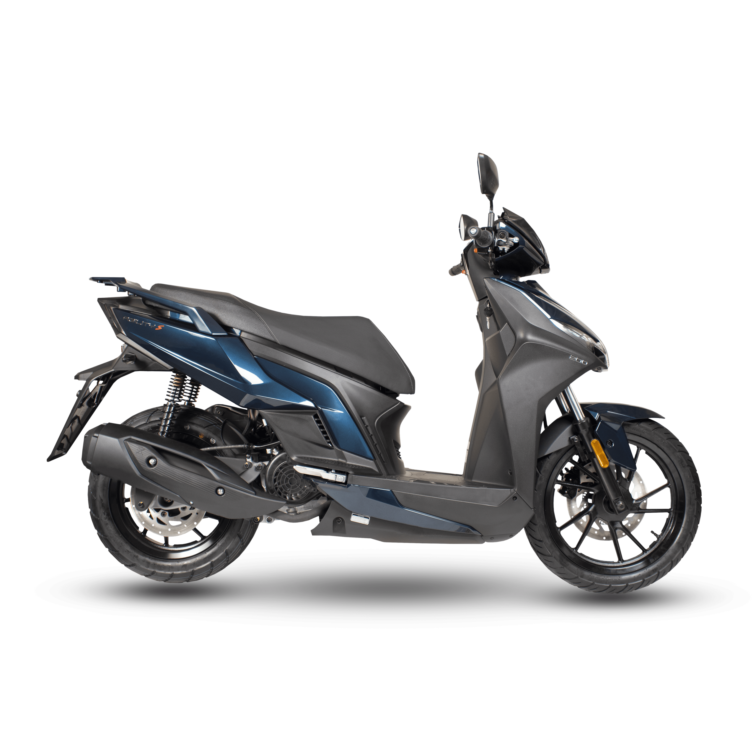 Kymco Agility S200 scooter for rent grey color