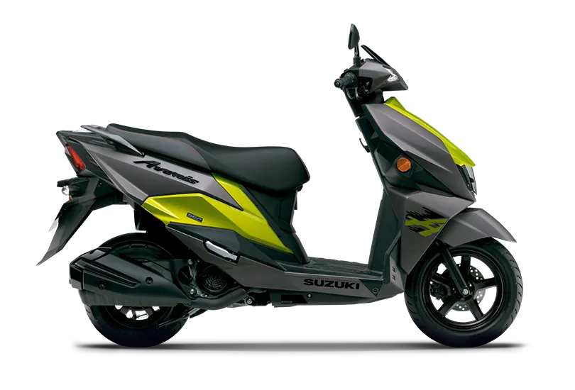 Suzuki_Avenis scooter for rent green color